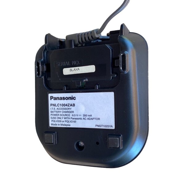 Panasonic Cordless Phone Charging Stand Power Cord Charging Base Model PNLC1004Z - Picture 5 of 11